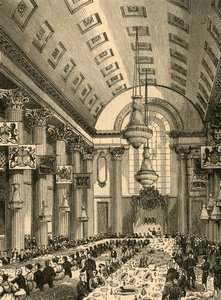 Interieur van de Egyptische Hal, 1897