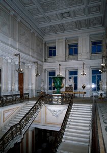 Interieur van het Hermitage Theater, St. Petersburg, Rusland door Unbekannt