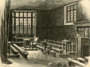 Interieur van het Oude Schoollokaal, 1898 door Unbekannt