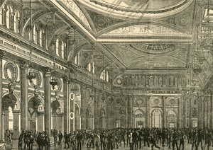 Interieur van de Royal Exchange, 1898
