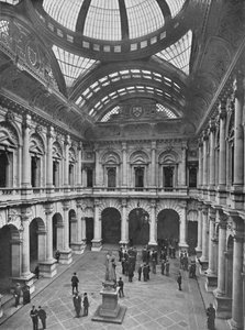 Interieur van de Royal Exchange, City of London, c1910 1911 door Unbekannt