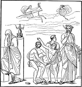 Iphigenia, dochter van Agamemnon, koning van Mycene, ca. 1900