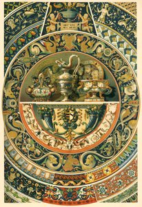Italiaanse Renaissance beschilderde keramiek, 1898 door Unbekannt