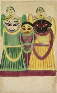 Jagannatha Trio, 1800s door Unbekannt