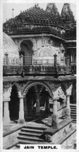 Jain tempel, Ahmedabad, India, ca. 1925 door Unbekannt
