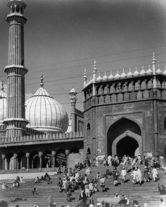 Jama Masjid, Delhi, India, eind 19e of begin 20e eeuw door Unbekannt