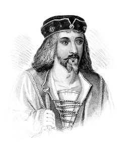 James I, Koning van Schotland door Unbekannt