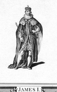 James I van Engeland door Unbekannt