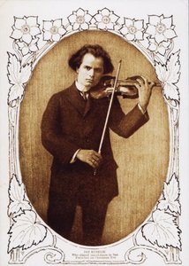 Jan Kubelik speelt op kerstavond in San Francisco, 1912