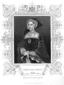 Jane Seymour, derde vrouw van Hendrik VIII, ca. 1536, 19e eeuw