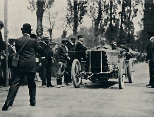 Jarrott arriveert in Bordeaux in de Race of Death, 1937