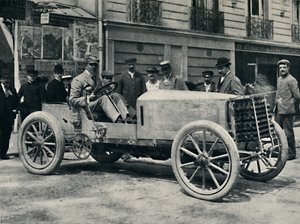 Jarrott voor de start van de Race van de Dood, 1937