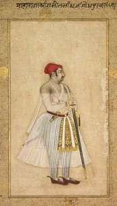 Jaswant Singh van Jodhpur regeerde 1635-1678, ca. 1660-1665