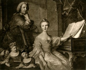 Jean-Marc Nattier en zijn familie, 1730-1762, 1903