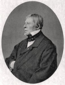 Jean Auguste Dominique Ingres, Franse neoklassieke kunstenaar, 1841 door Unbekannt