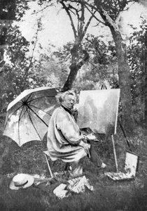 Jean Baptiste Camille Corot, Franse kunstenaar, ca. 1845-1875 door Unbekannt