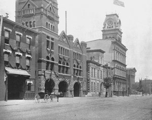Jefferson Street, Louisville, Kentucky, VS, ca. 1900