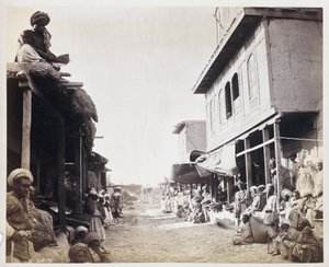 Jellallabad, Hoofdstraat, circa 1878 door Unbekannt