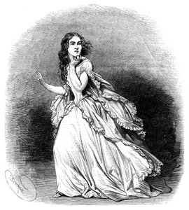 Jenny Lind, sopraan bekend als de Zweedse Nachtegaal