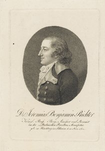 Jeremias Benjamin Richter 1762-1807, c. 1800 door Unbekannt