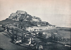 Jersey - Gorey, en Mont Orgueil Kasteel, 1895