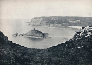 Jersey - Portelet Bay en Janvrin Island door Unbekannt