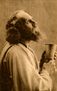 Jezus bij het Laatste Avondmaal, 1922 door Unbekannt