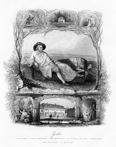 Johann Wolfgang von Goethe, Duitse dichter, dramaturg en wetenschapper, 19e eeuw