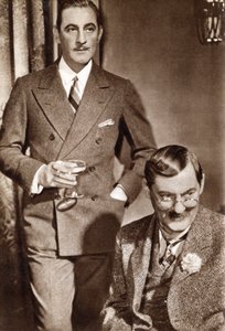 John Barrymore en Lionel Barrymore, Amerikaanse acteurs, 1933 door Unbekannt