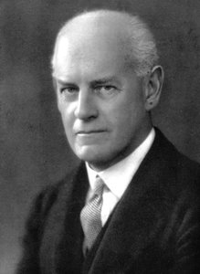 John Galsworthy 1867-1933, Engelse romanschrijver en toneelschrijver, begin 20e eeuw