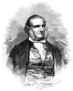 John James Audubon 1780-1851, Amerikaanse ornitholoog en kunstenaar, 1852 door Unbekannt