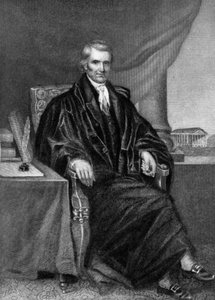 John Marshall 1755-1835, Amerikaanse staatsman en jurist, 19e eeuw 1908 door Unbekannt