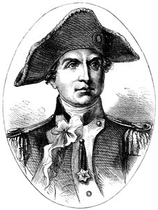 John Paul Jones, Amerikaanse marinecommandant van de Onafhankelijkheidsoorlog, ca. 1880 door Unbekannt