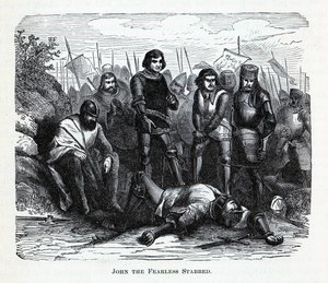 Jan zonder Vrees neergestoken, 1882