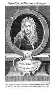 Joseph Addison, Engelse politicus en schrijver, 19e eeuw door Unbekannt