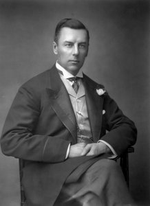 Joseph Chamberlain. Engelse zakenman, politicus en staatsman, late 19e eeuw door Unbekannt