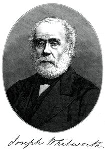 Joseph Whitworth, Britse ingenieur, ondernemer en uitvinder, ca. 1880