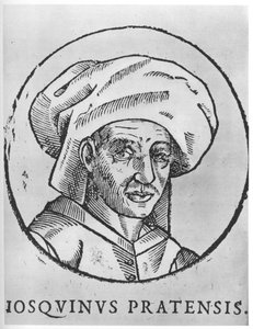 Josquin des Prez, Franco-Vlaamse componist van de Renaissance door Unbekannt
