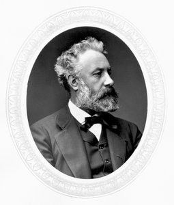 Jules Verne, Franse avonturen- en sciencefiction schrijver, ca. 1880