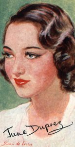 June Duprez, 1918-1984, Britse filmactrice, 20e eeuw