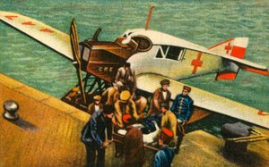 Junkers F 13w medisch vliegtuig, c1919