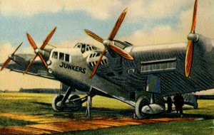 Junkers G.38 vliegtuig, 1920s, 1932 door Unbekannt