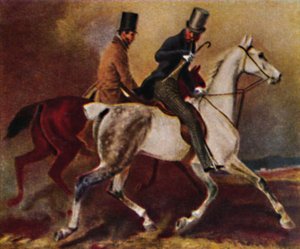 Kaiser Wilhelm I. 1797-1888 als Prins van Pruisen. - Schilderij van Krüger, 1934 door Unbekannt