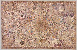 Kantha Ceremonieel Quilt, 1800s door Unbekannt