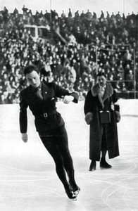Karl Schäfer, Oostenrijkse kunstschaatser, Winterspelen, Garmisch-Partenkirchen, Duitsland