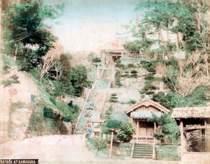 Katase bij Kamakura, Japan door Unbekannt