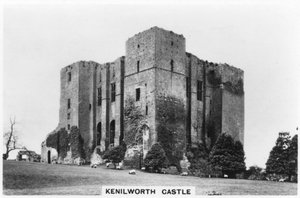 Kenilworth Castle, Warwickshire, 1937