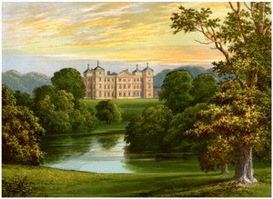 Kimberley Hall, Norfolk, huis van de graaf van Kimberley, ca. 1880