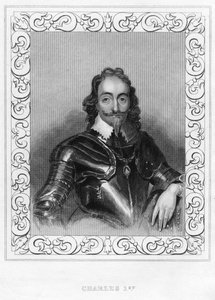 Koning Karel I van Engeland, Schotland en Ierland 1600-1649 door Unbekannt