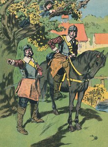 Koning Karel in de Eik, ca. 1907 door Unbekannt